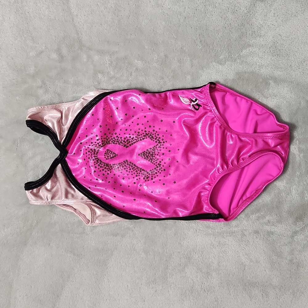 GK Breast Cancer awareness leotard